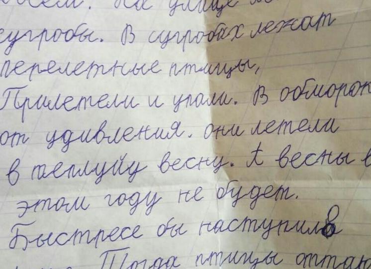 Сочинения про весну