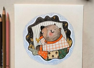 Как нарисовать (рисовать) медведя, медведицу и медвежат — поэтапные рисунки и видеоуроки