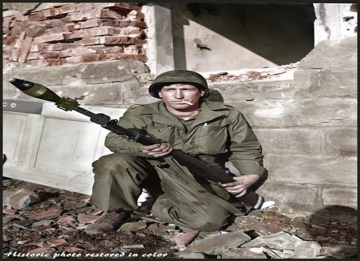 Цветные фотографии второй мировой